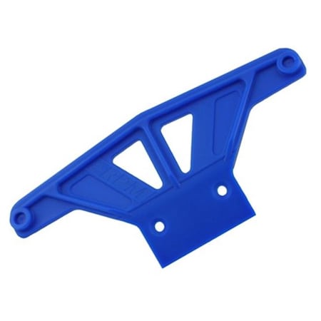 Rpm Products RPM RPM81165 Wide Front Bumper for Traxxas Rustler-Stampede-Bandit-Nitro Sport - Blue RPM81165